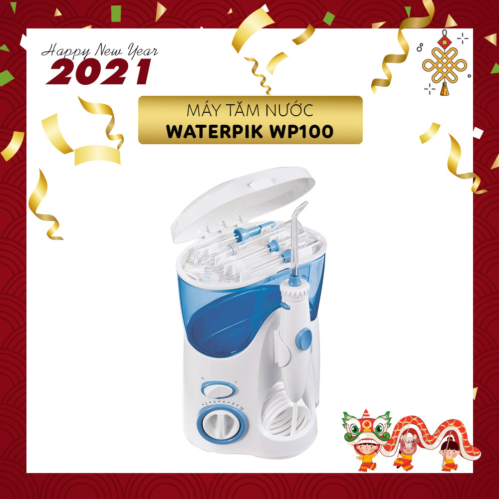 Máy tăm nước gia đình thế hệ mới giúp vệ sinh răng miệng Waterpik Ultra WP100