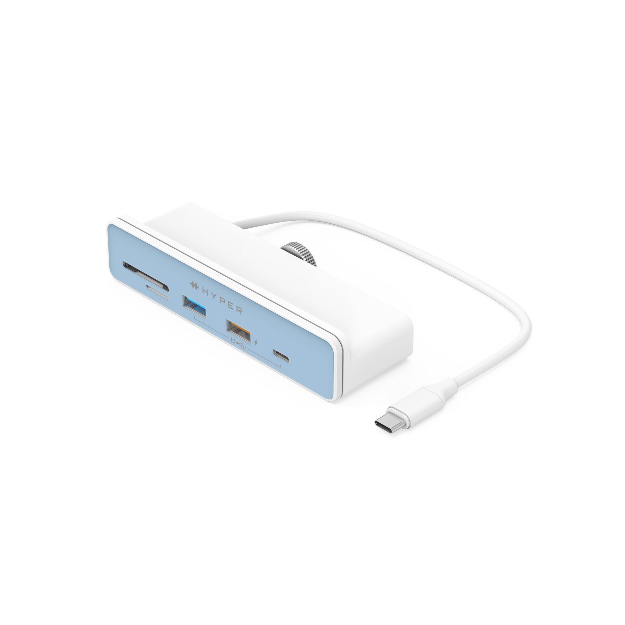 CỔNG CHUYỂN CHUYÊN DỤNG CHO IMAC 24&quot; HYPERDRIVE 6-IN-1 USB-C HUB - Hàng Chính Hãng