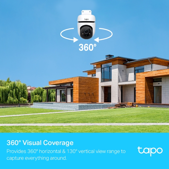 Camera WiFi TP-Link Tapo C500 An Ninh Quay/Quét Ngoài Trời - Hàng Chính Hãng