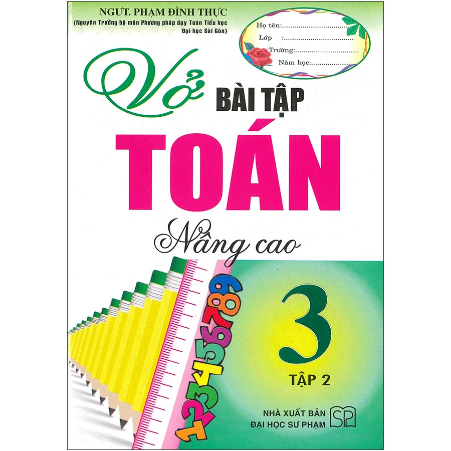 Vở Bài Tập Toán Nâng Cao 3 Tập 2 (Tái Bản)