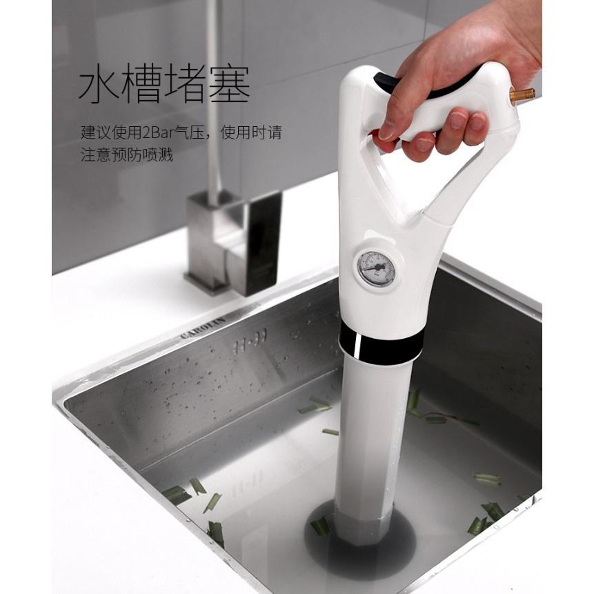 Máy Thông Tắc Bồn Cầu Cao Cấp An Toàn Hiệu Quả Tức Thì - Súng Bắn Thông Cầu Cống Ống Nghẹt
