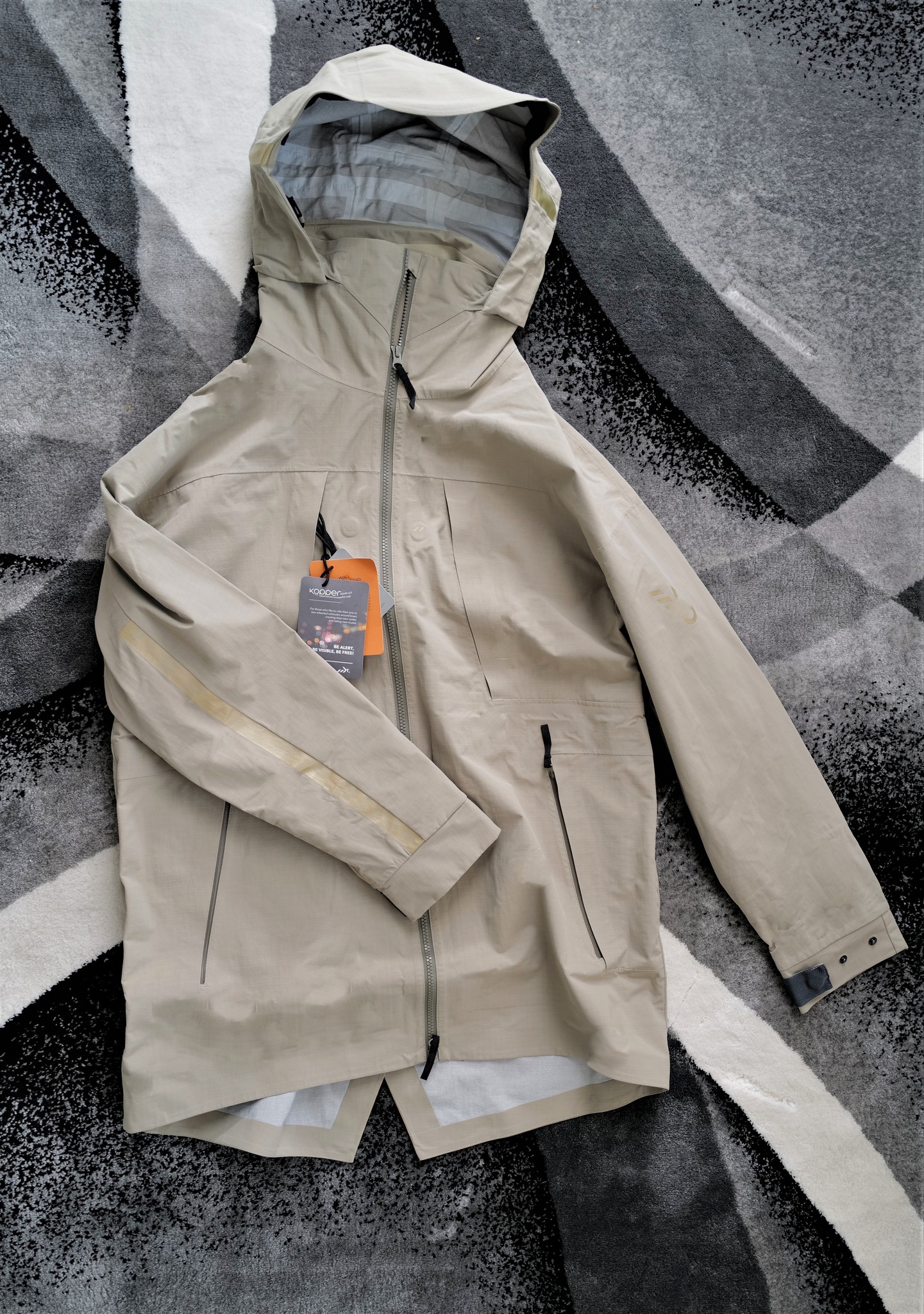 Koppencap Annecy parka hàng hiệu  xuất Pháp. Dáng Dài ,Xẻ đuôi. Mã 001