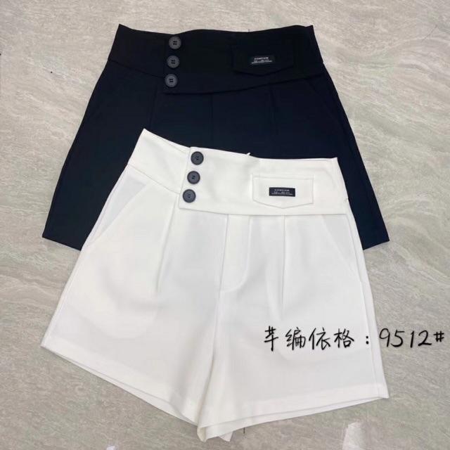  Quần Shorts cạp cao nắp túi_Mã 150