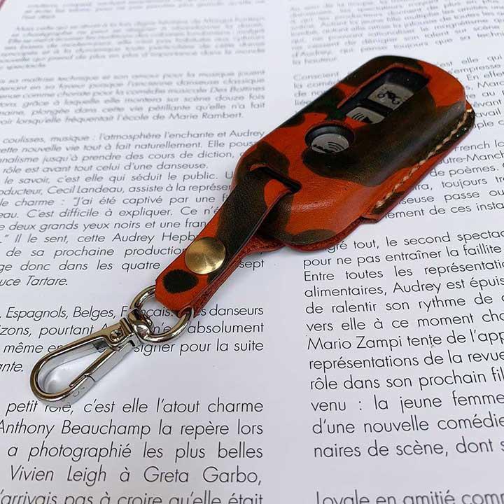 Bao da chìa khóa SH - da bò nhập khẩu - đồ da thủ công DT389