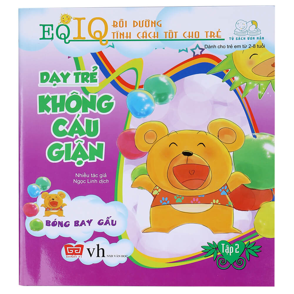 EQ-IQ Bồi dưỡng tính cách tốt cho trẻ - Dạy trẻ không cáu giận 2 - Bóng bay gấu