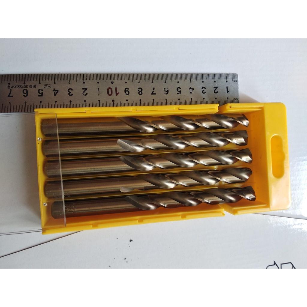 Hộp 5 cái)Mũi khoan sắt,thép,inox từ 9 -13mm