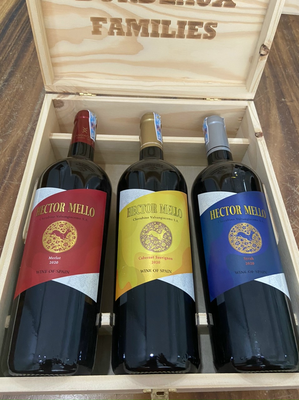 Rượu vang Tây Ban Nha Hector Mello Merlot