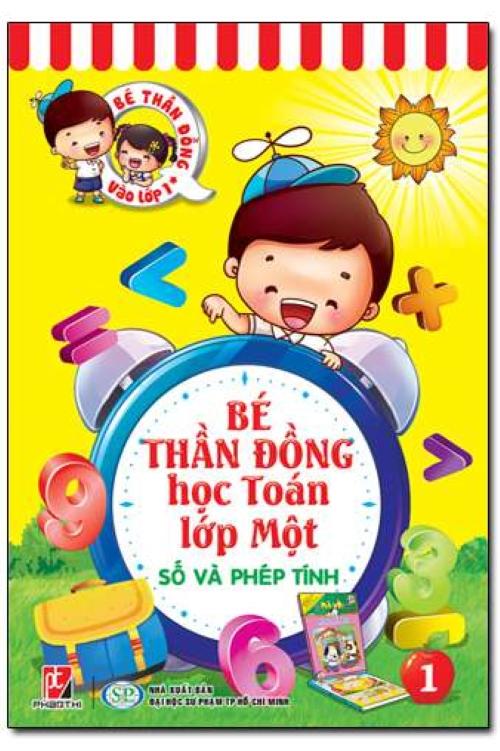 Bộ 6 cuốn Bé Thần Đồng Vào Lớp 1