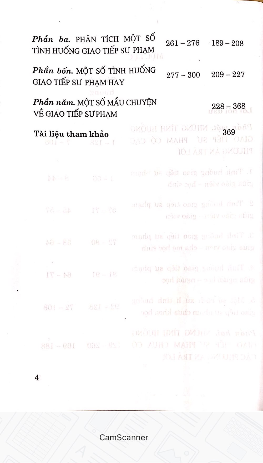 300 tình huống giao tiếp sư phạm 8G790 - TB6 năm 2021