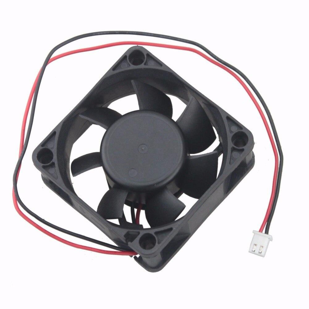 Gdstime 1 Piece Two Balls Bearing 60mm x 11mm DC 11V 1Pin Cooling Fan 60x60x11mm 6011 6cm Cpmputer Case CPU Brushless Cooler