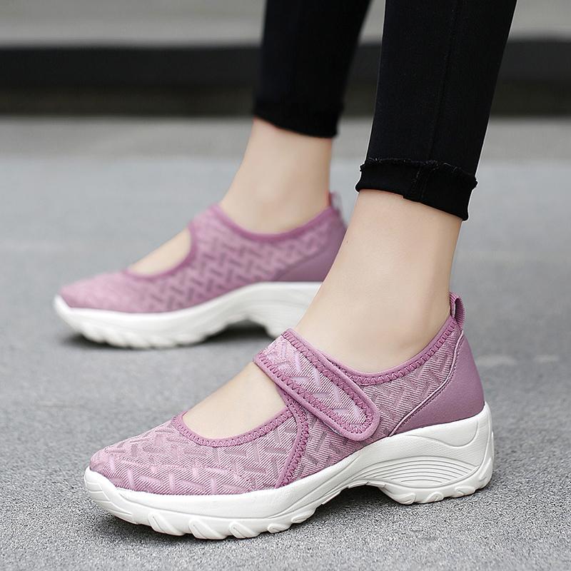 Giày Sneaker Nữ Đế Mềm Chống Trượt 2020