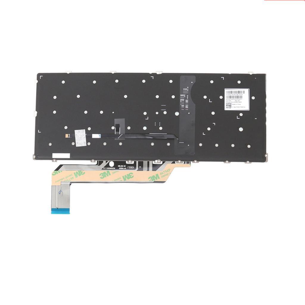 Spanish Layout Keyboard with Backlit without Frame for HP EliteBook X360 Laptop