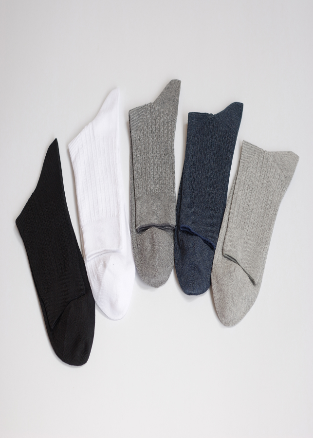 Combo 3 Đôi Vớ CM 04 Cotton May Phẳng Ánh Minh