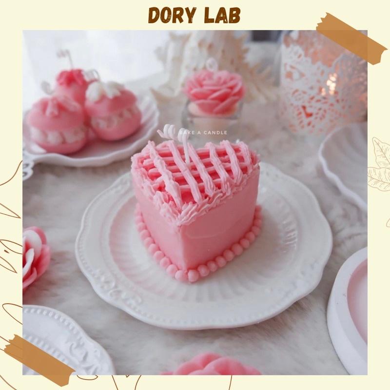 Nến Thơm Trái Tim Độc Đáo Handmade, Quà Tặng Ý Nghĩa - Dory Lab