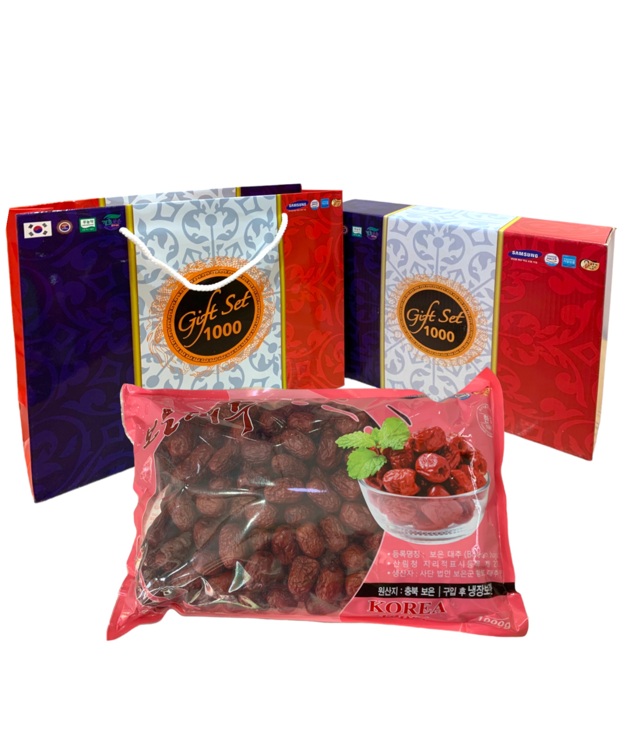 Táo đỏ sấy khô Gift Hàn Quốc 1kg