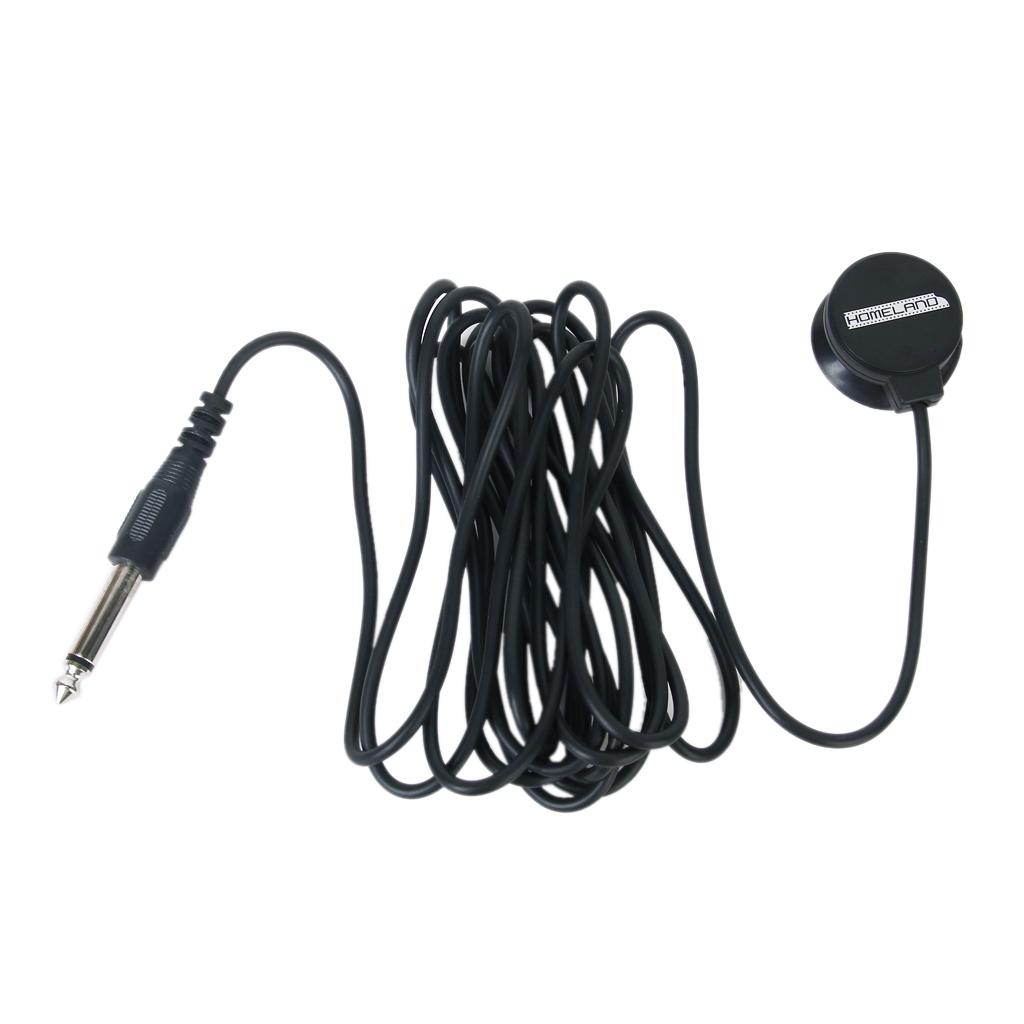 Guitar Pickup, Suction Style Contact Microphone Transducer for Acoustic Guitar, Ukulele, Violin, Mandolin, Banjo, Cello, Kalimba