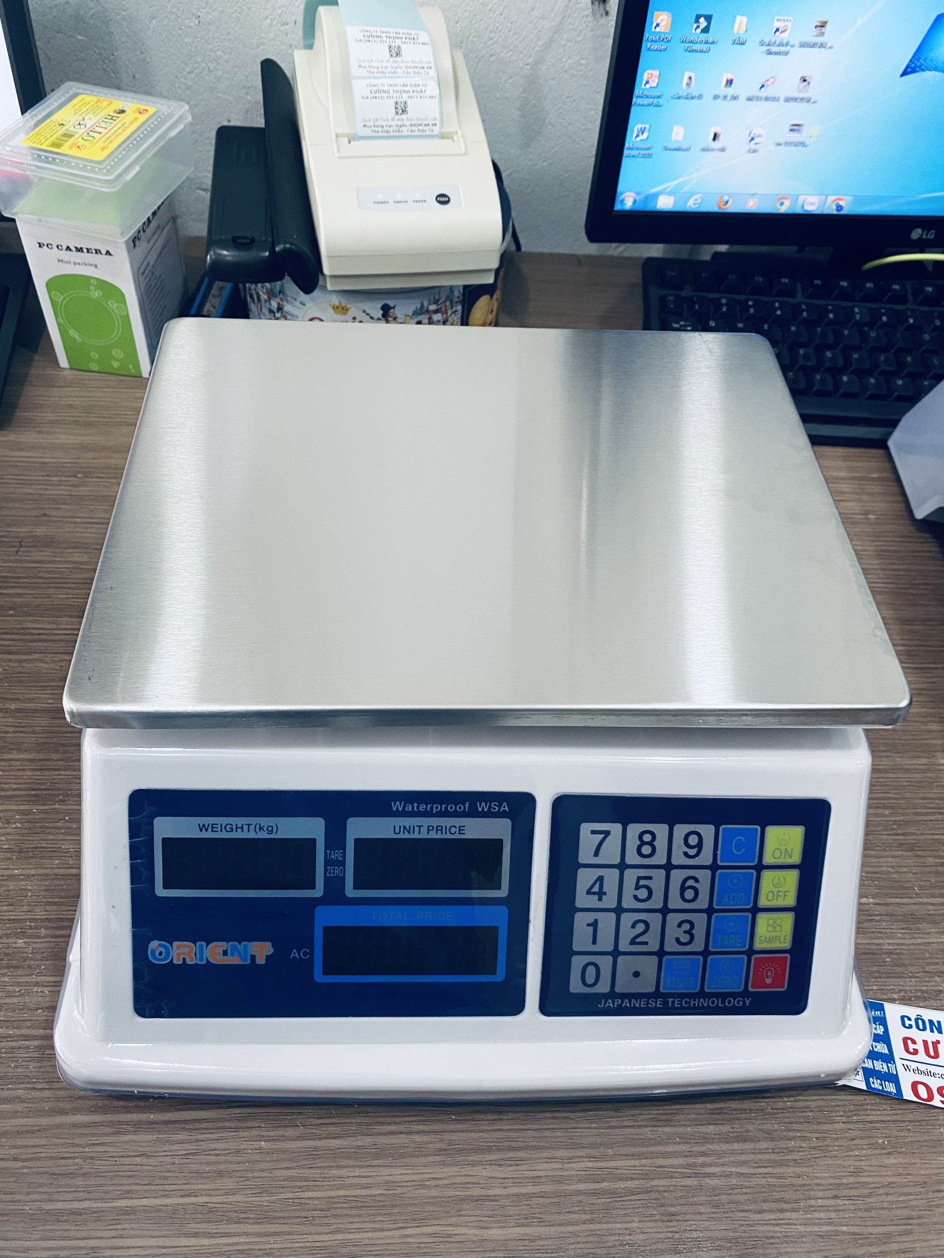 Cân Tính Tiền Chống Nước ACS 30KG