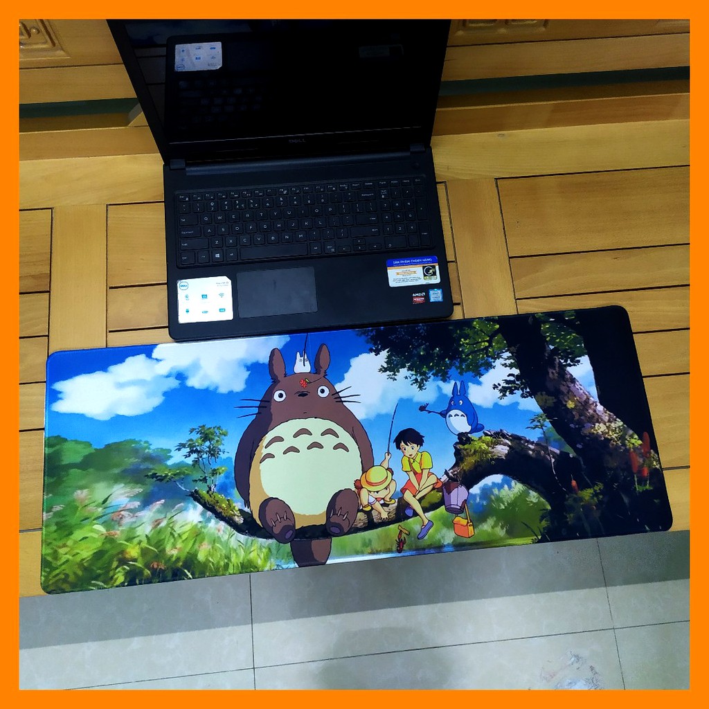 Tấm lót chuột, bàn di chuột, mouse pad game SIZE lớn (80x30x0.3) (ANIME TOTORO