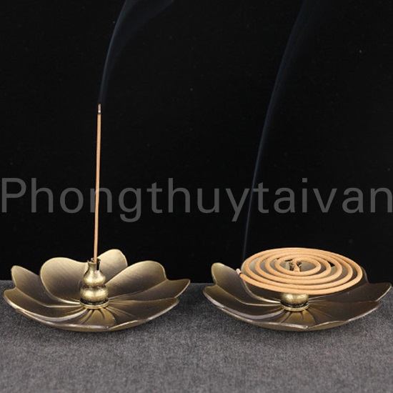 Khay dĩa hứng tàn nhang HOA ĐỒNG 9.8cm- thờ cúng.