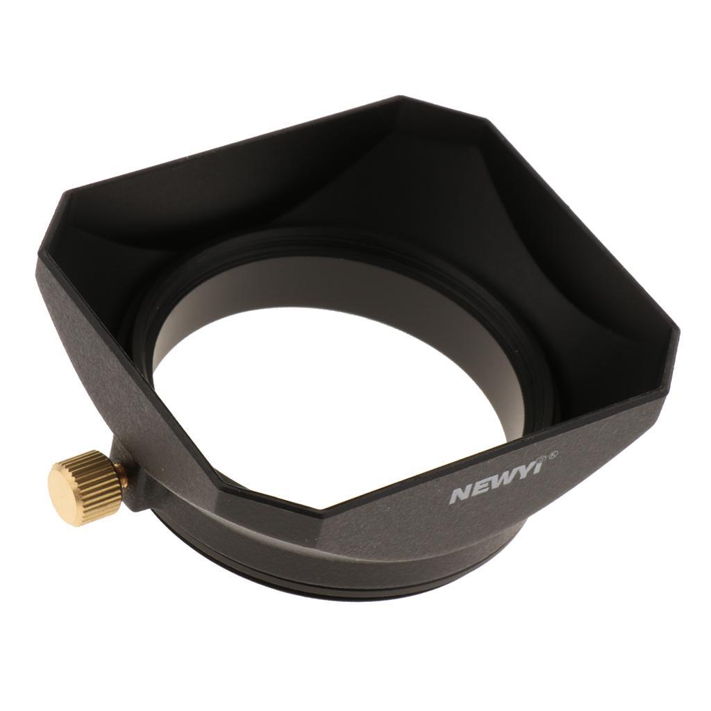 52mm Square Hood for Panasonic Pentax Zeiss Camera Lens Accessory Kit