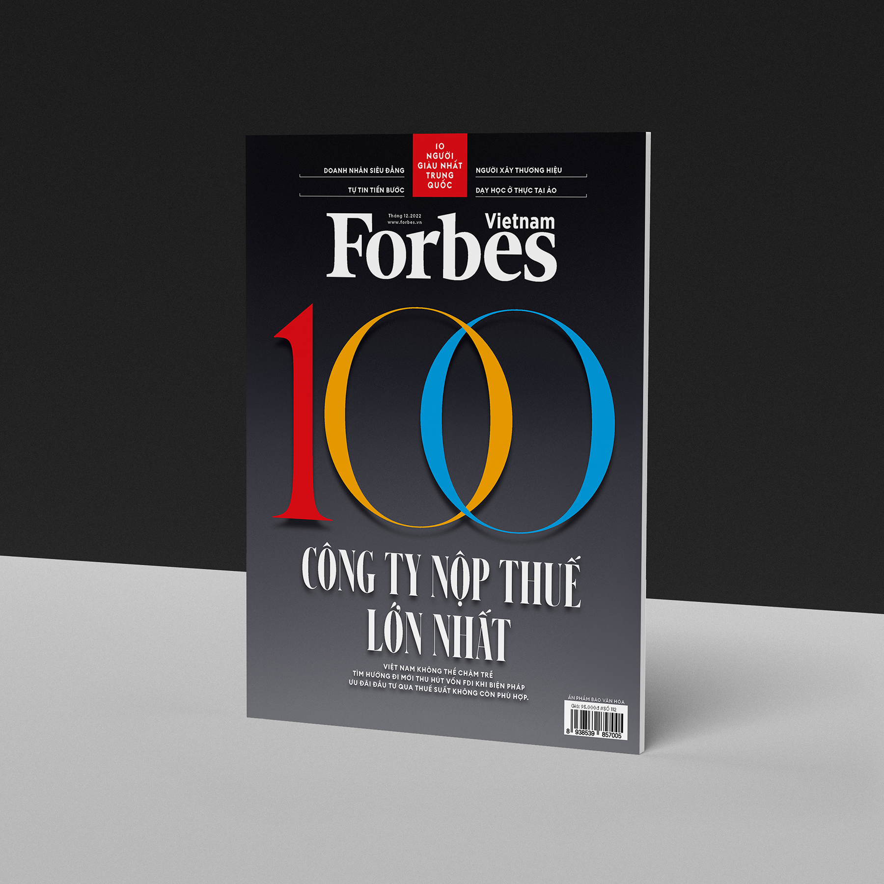 100 CÔNG TY NỘP THUẾ LỚN NHẤT - Tạp chí Forbes Việt Nam - Số 112 (Tháng 12.2022)