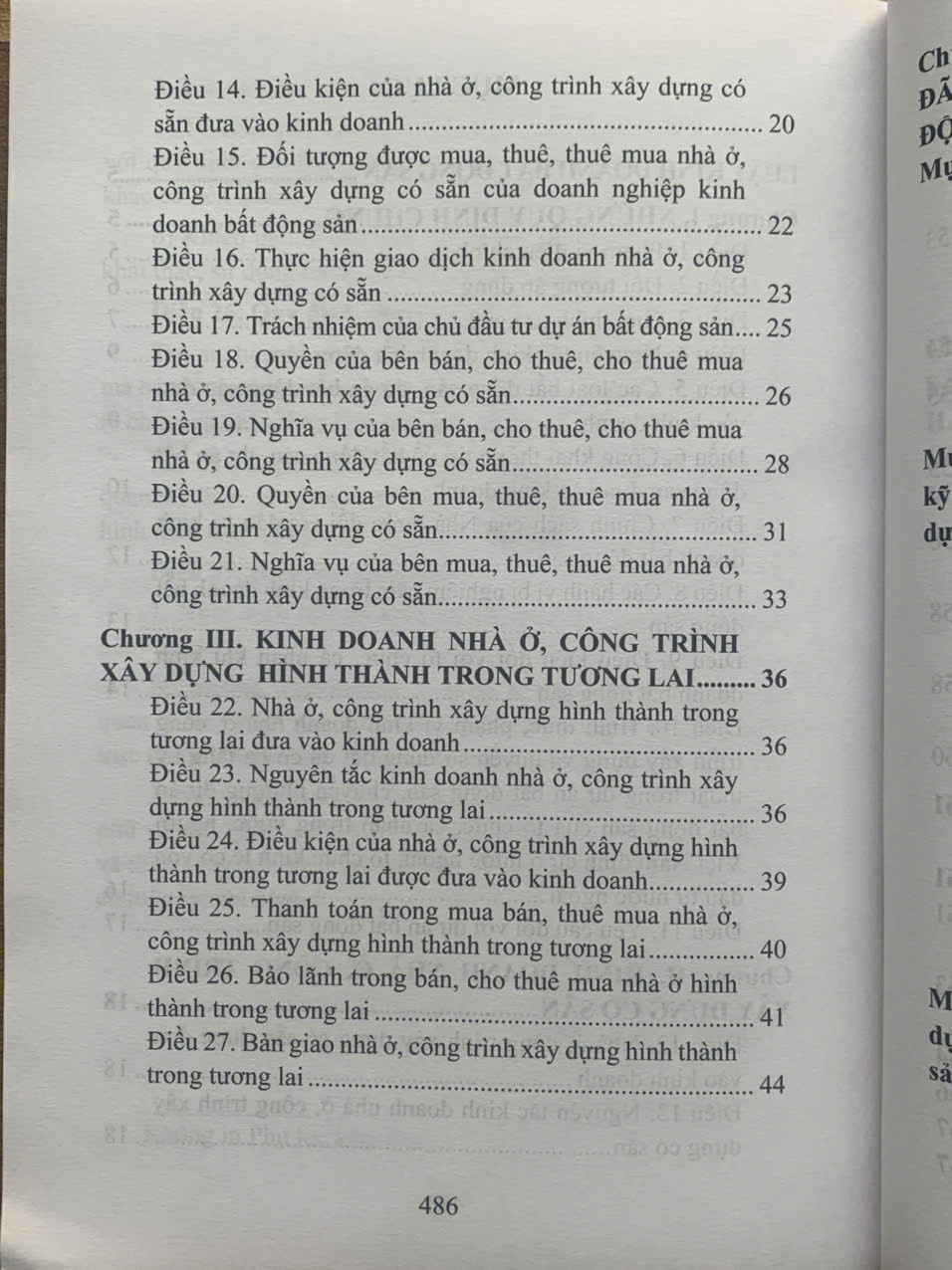 Luật Kinh doanh bất động sản và văn bản hướng dẫn thi hành