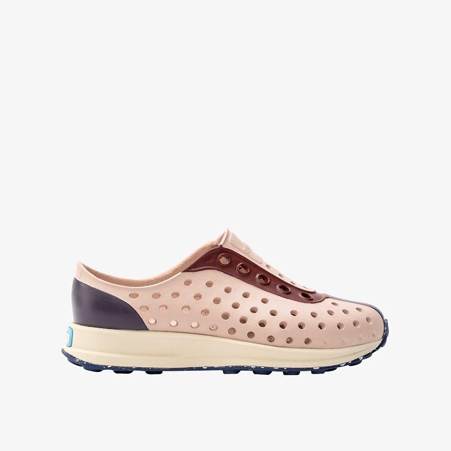 Giày Lười Trẻ Em Unisex Native Robbie Block Junior - Chameleon Pink/ Bone White/ Velvet Tart/ Regatta Speckle Rubber - 34.5