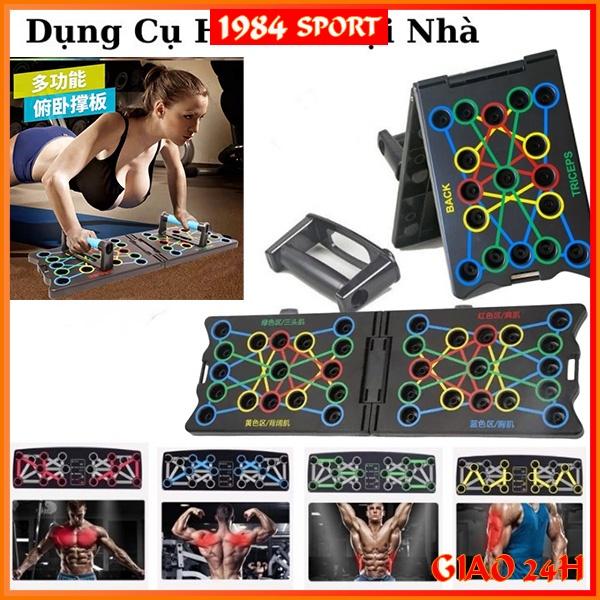 Bộ Dụng Cụ Chống Đẩy Đa Năng Free Ship Hít Đất Đa Năng 12 In 1 Cao Cấp