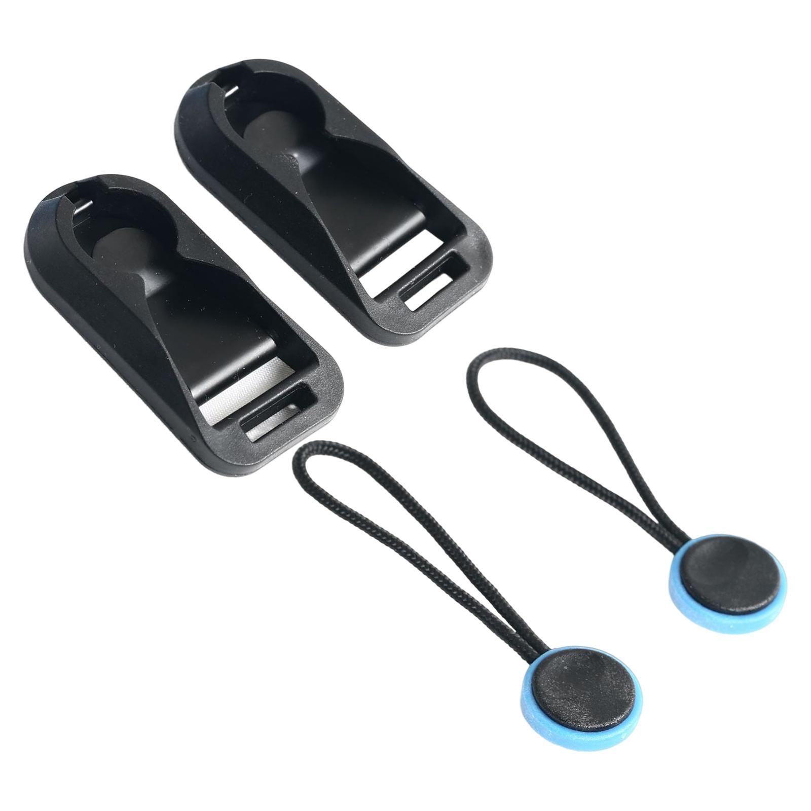 2 Pairs Quick Release Connectors Qd Loops for Camera Shoulder Strap Key