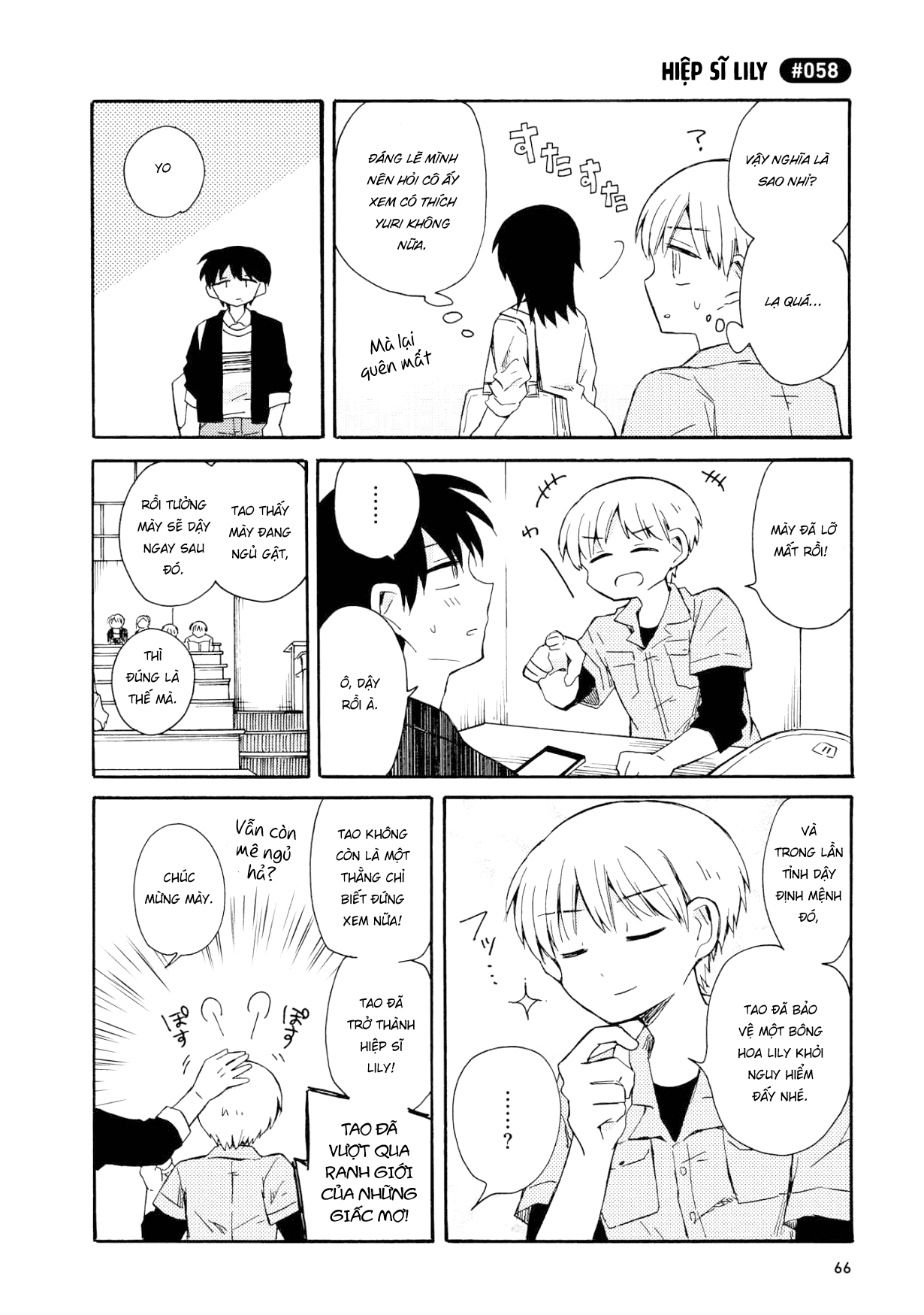 thầm thích thằng bạn thích yuri chapter 3 18