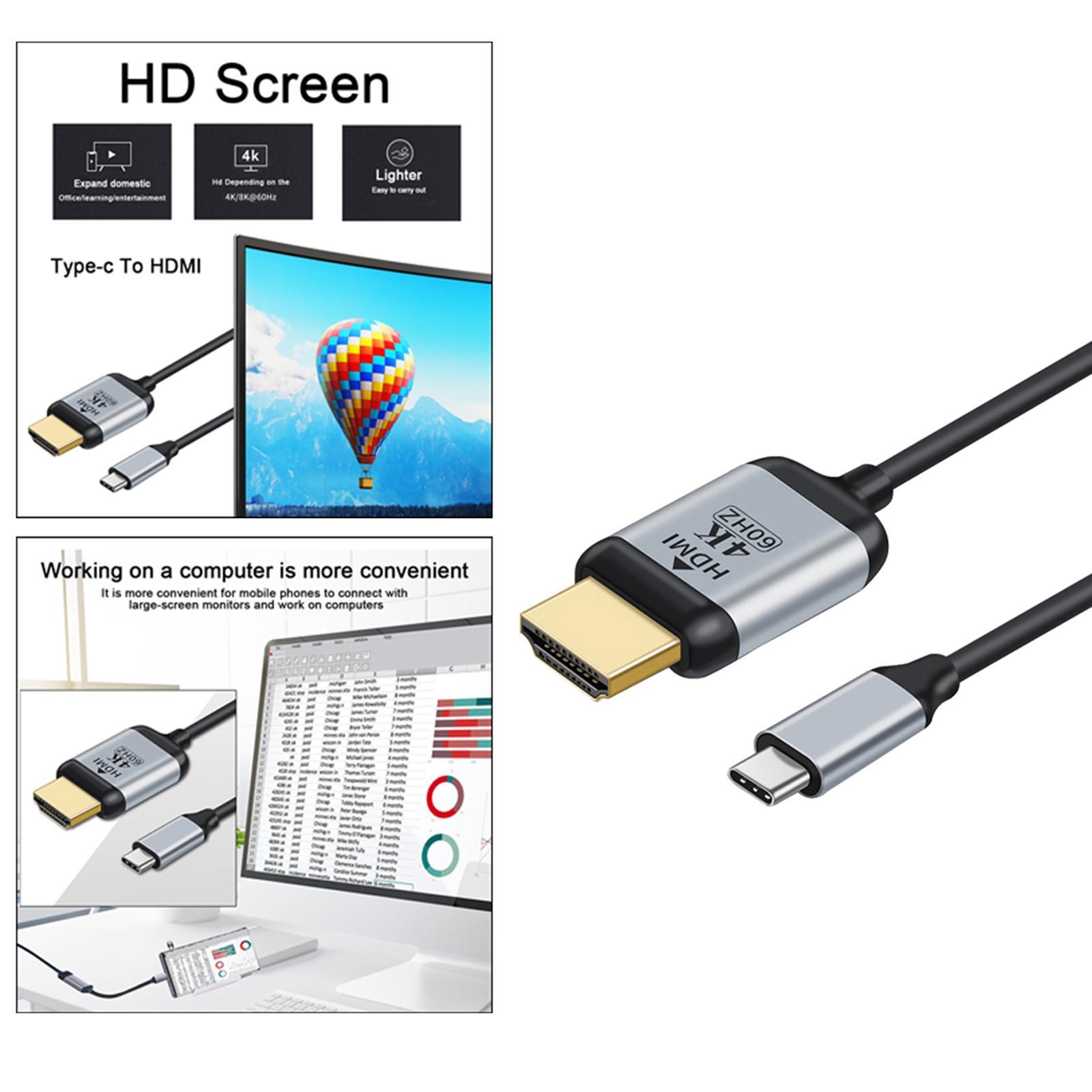 USB-C Type C USB C to HDMI/DP Adapter Converter 4K 60Hz