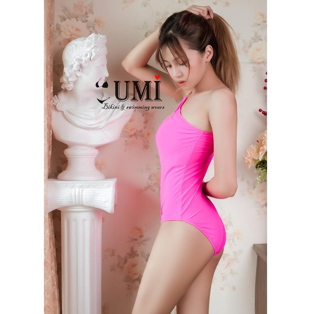 BIKINI 1 MẢNH LIỀN THÂN ĐÍNH KHOEN TRÒN NHIỀU MÀU SẮC BIKINI UMI