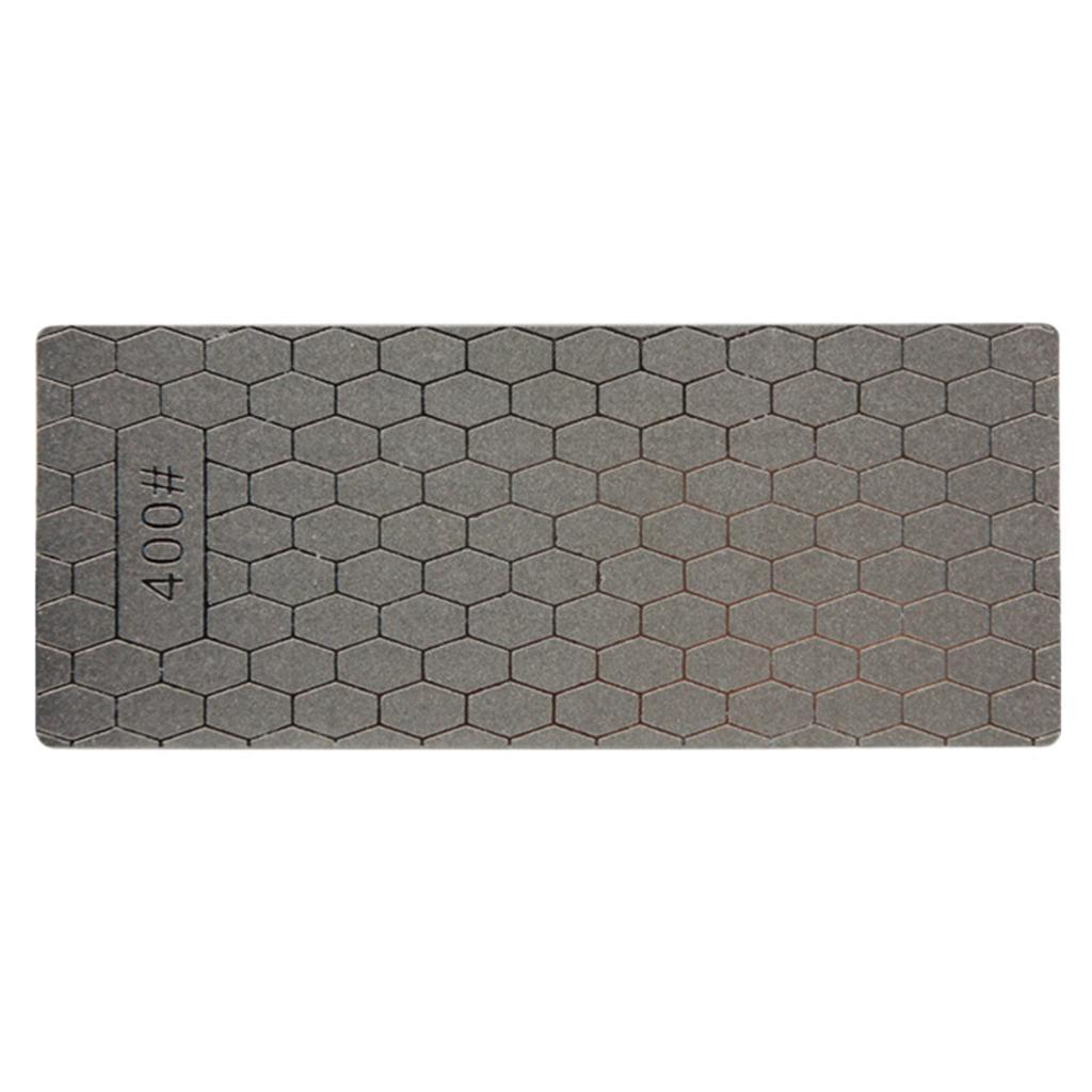 Single Sided Diamond Sharpener Stone Sharpening Whetstone Tool 400 Grits 2x