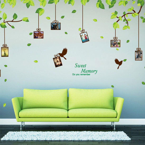 Decal dán tường Cây treo ảnh 7 AmyShop DCX014