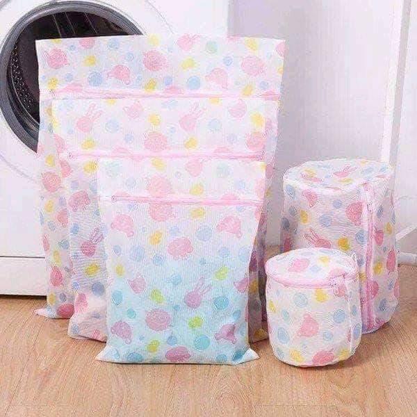 Set Túi Giặt Đồ 5 Chi Tiết Giúp Bảo Vệ Quần Áo Tránh Bị Móc Xước, Xù Lông, Nhàu Nát