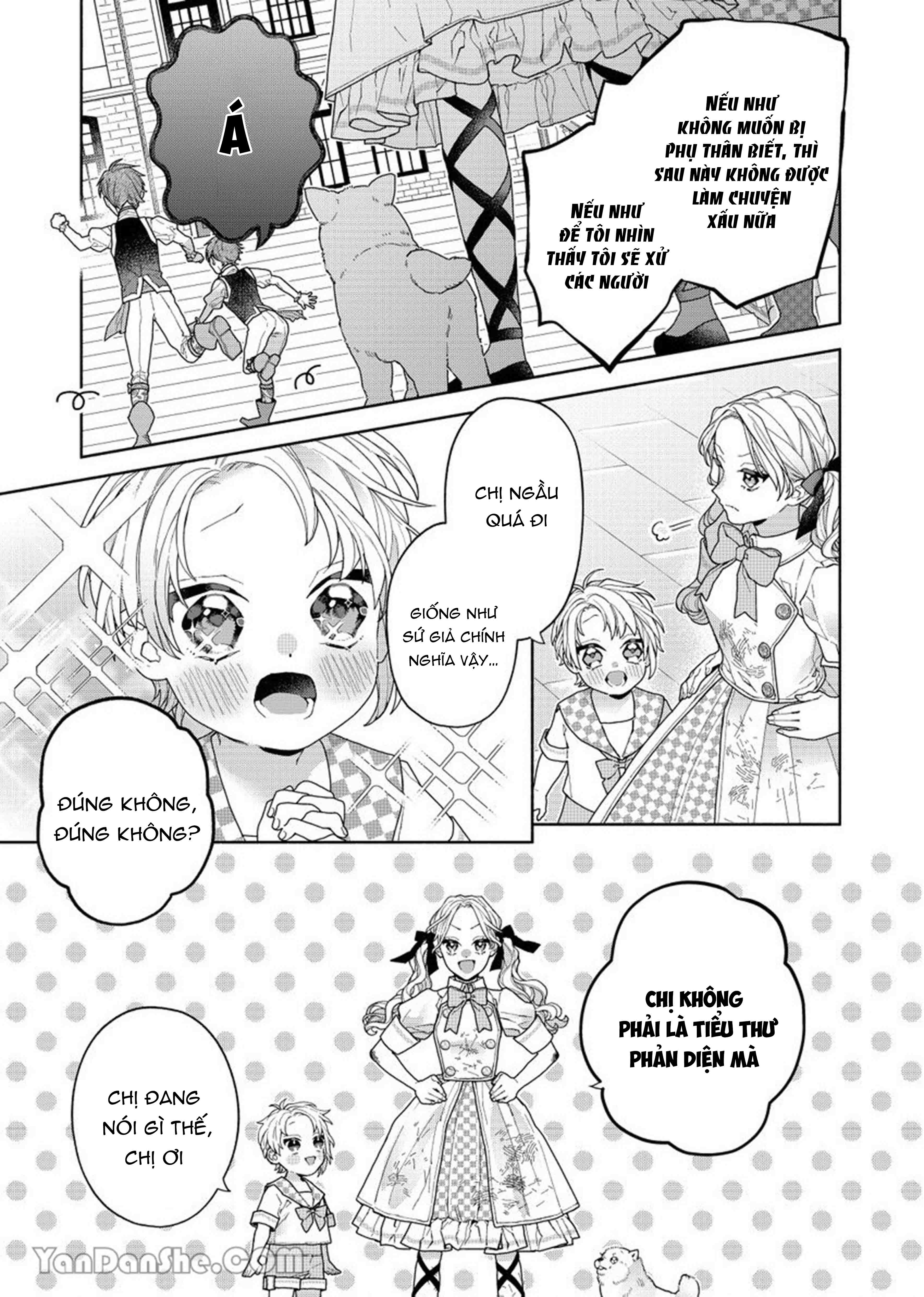 suýt nữa trở thành tiểu thư phản diện chapter 3.2 11