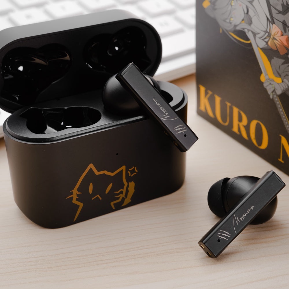 Tai nghe Moondrop Nekocake Kuroneko Inear TWS hàng chính hãng | Bluetooth 5.2 | Chống ồn chủ động ANC