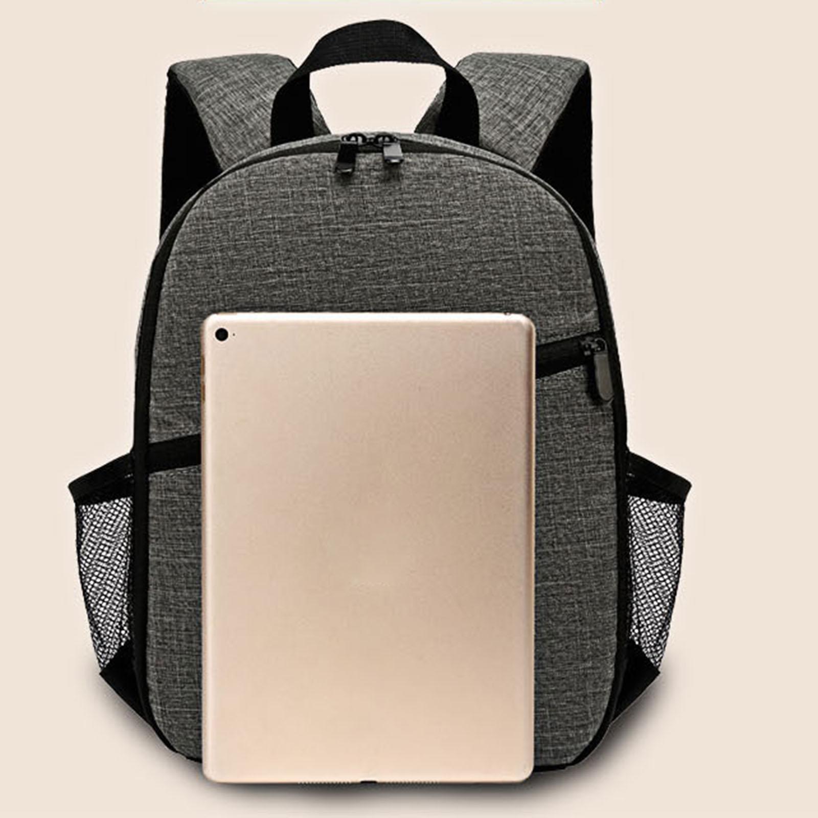 1x Waterproof Travel Camera Bag Backpack DSLR Portable for Lens Pouch Hiking