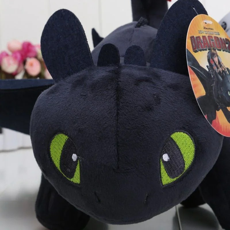Gấu bông rồng răng sún toothless night fury dragon ship HOẢ TỐC HCM bí kíp luyện rồng gấu bông rồng khổng lồ 40cm 60cm 80cm