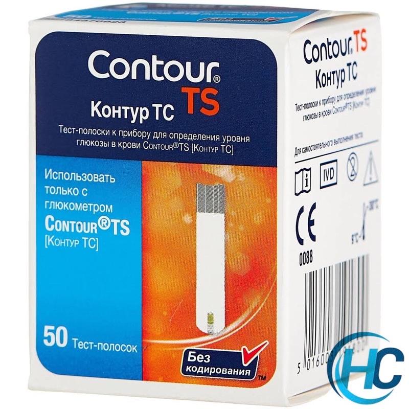 Que Thử Đường Huyết Contour TS (Hộp 25 - 50 que)- date xa