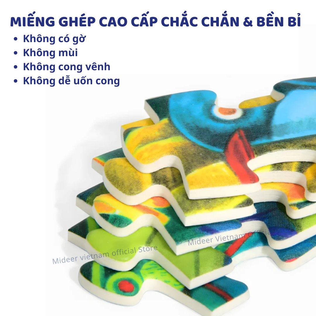 Xếp hình 1000 mảnh, 500 mảnh bộ ghép hình Mideer Artist Puzzle 1000 pcs