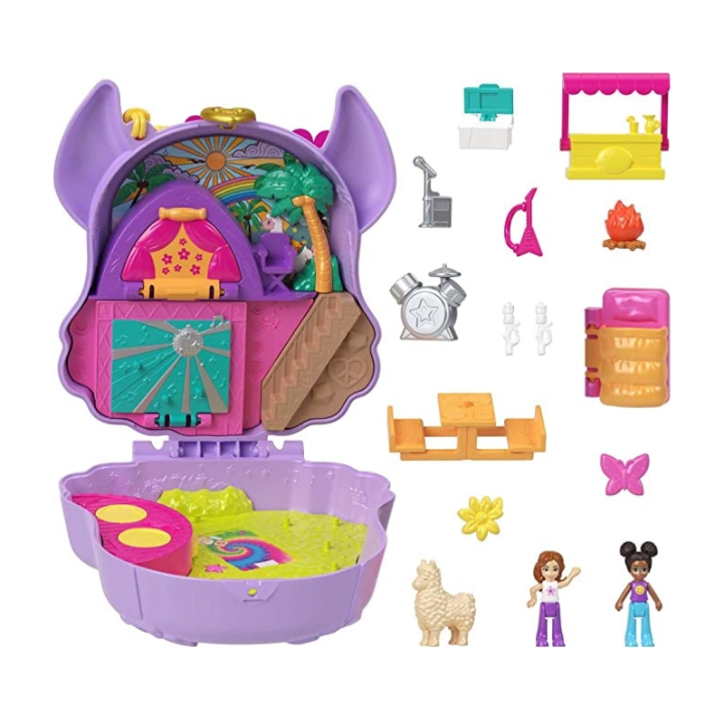 Đồ Chơi POLLY POCKET Và Thế Giới Âm Nhạc Llama HKV33/FRY35