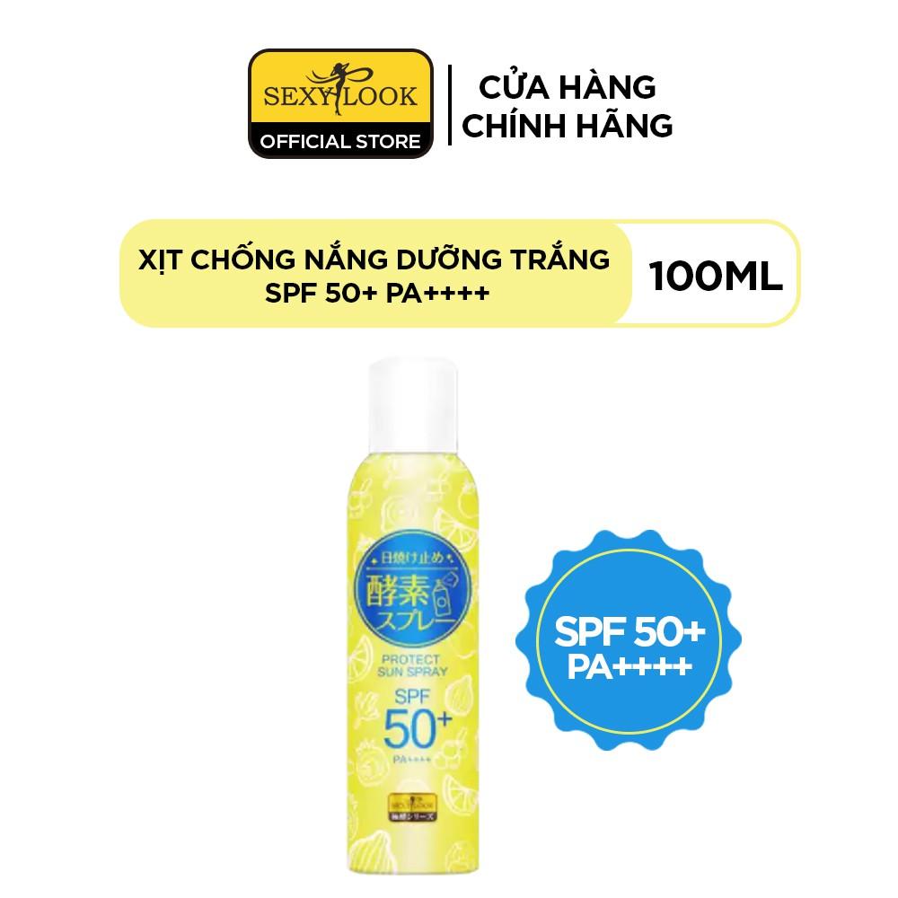 Xịt Chống Nắng Lên Men SEXYLOOK SPF50+ PA++++ 100ml