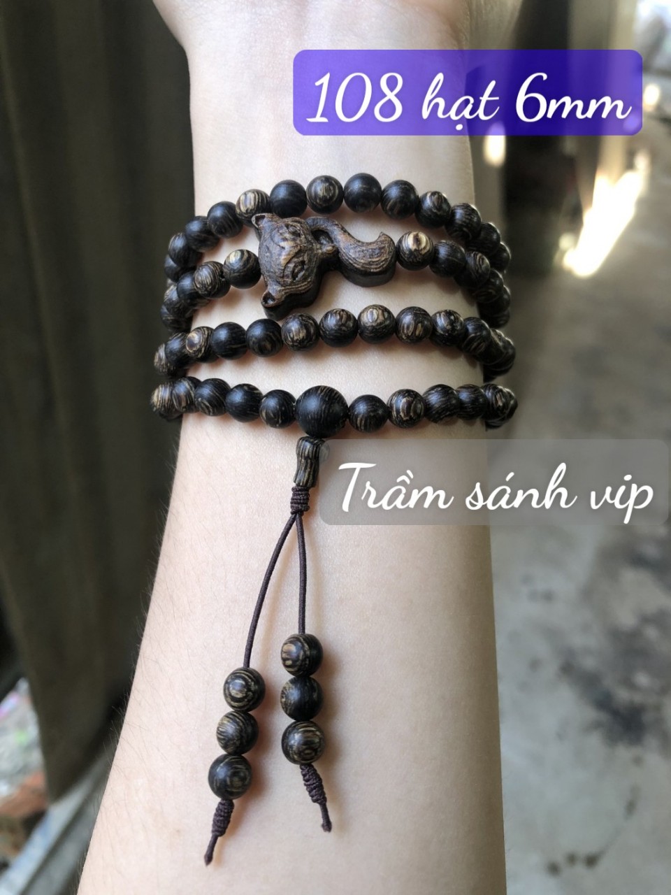 108 hạt trầm sánh PVL vip