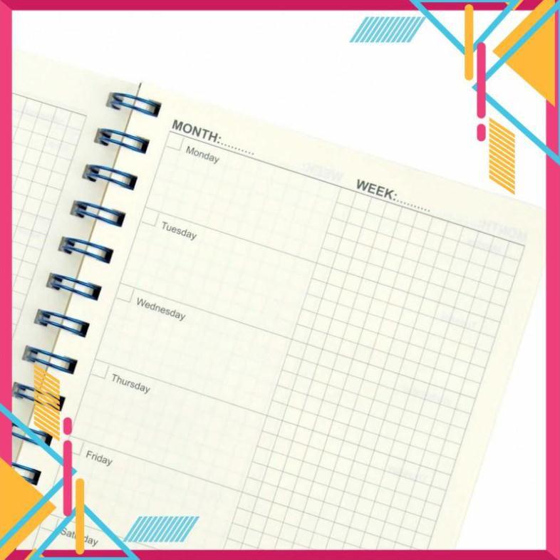 Sổ kế hoạch Planner lò xo kép A5 72,4g/m2; MS: 945