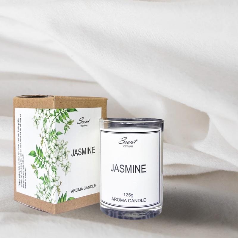 Nến Thơm Hoa Lài JASMINE 120 gram