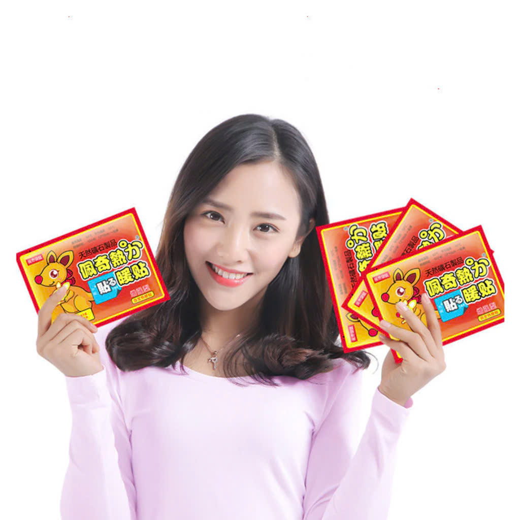 COMBO 5 Miếng Dán Giữ Nhiệt Cơ Thể 6 giờ Văn Phòng Phượt Du Lịch Dã Ngoại - Hàng Nhập Khẩu