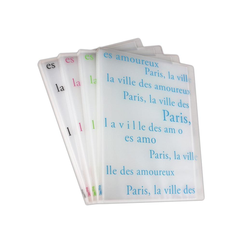 File 20 lá Double A nhiều màu
