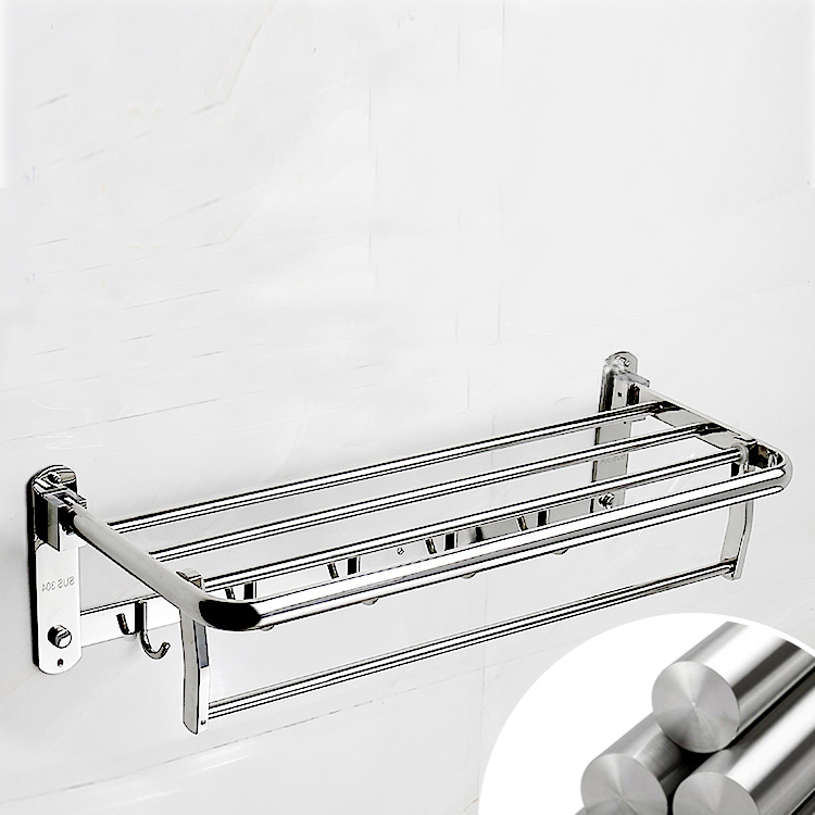 [SUS304] Giàn treo khăn phòng tắm AIZA Inox 304 cao cấp B02