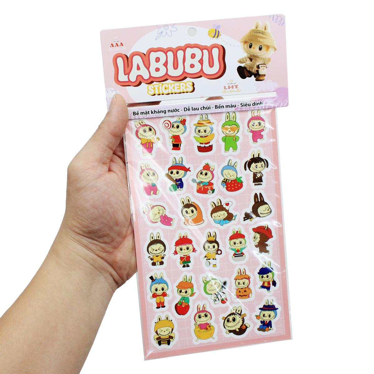 Bộ 2 Tờ Sticker LBB Vui Nhộn - Liên Hiệp Thành USLBB28X2
